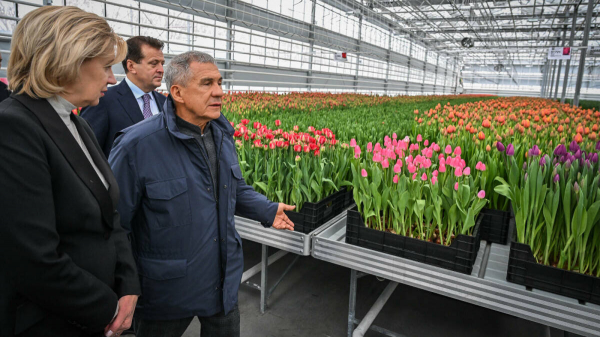 Минниханов осмотрел новую базу &laquo;Городского благоустройства&raquo; и теплицу &laquo;Горводзеленхоза&raquo;