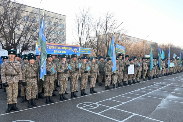 Начало зимнего периода обучения в Конаевском гарнизоне