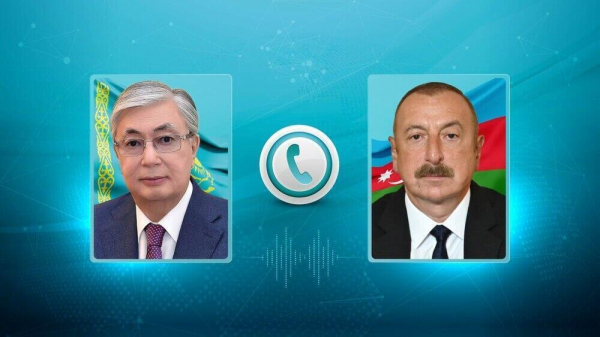 Президент Казахстана поздравил Алиева с подписанием Декларации о мирном урегулировании конфликта между Азербайджаном и Арменией