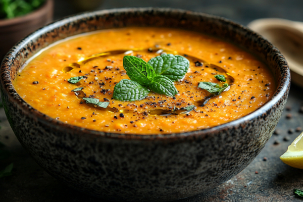 Чечевичный суп-пюре с томатной пастой: густой, насыщенный, можно есть в Великий пост