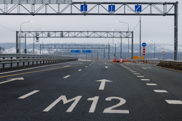 В&nbsp;Татарстане на&nbsp;трассе М12 перекрыли участок трассы в&nbsp;сторону Москвы из-за ДТП