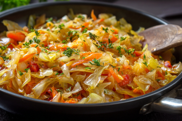 Отправляю капусту в пакет &mdash; и в духовку! Забываю о ней, пока таймер не позовет к столу