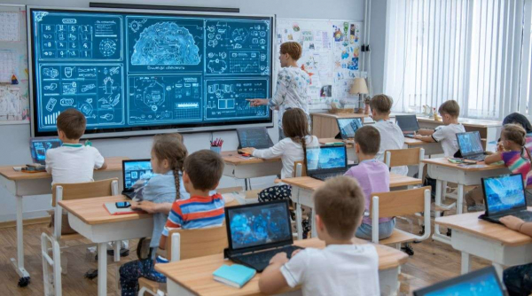 В столичной школе внедрили искусственный интеллект в учебный процесс