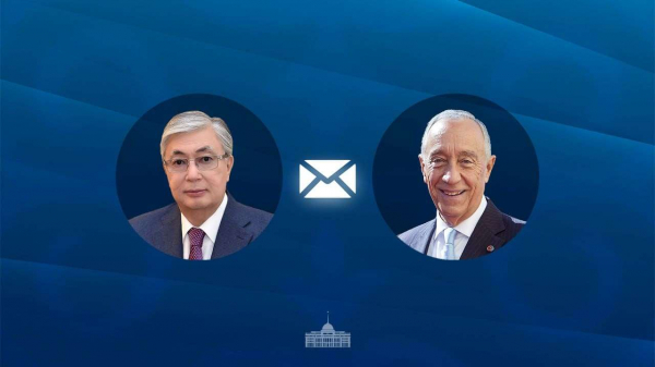 Токаев поздравил Президента Португалии с национальным праздником