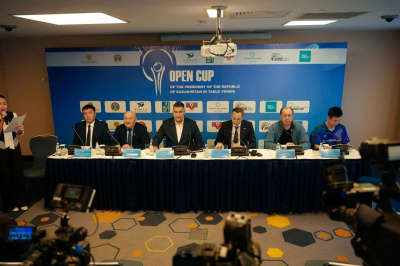 Астана примет первый Президентский кубок по настольному теннису международного уровня