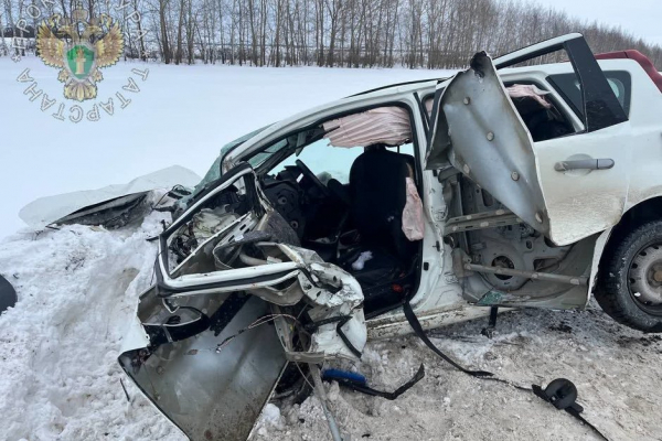 Мужчина и женщина погибли в ДТП на трассе &laquo;Казань &mdash; Оренбург&raquo;