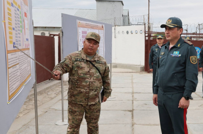 Главнокомандующий Нацгвардией проинспектировал воинские части на западе страны