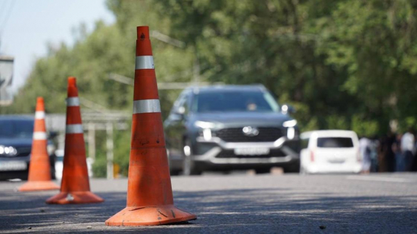 Два оживленных участка дороги в Астане временно перекроют