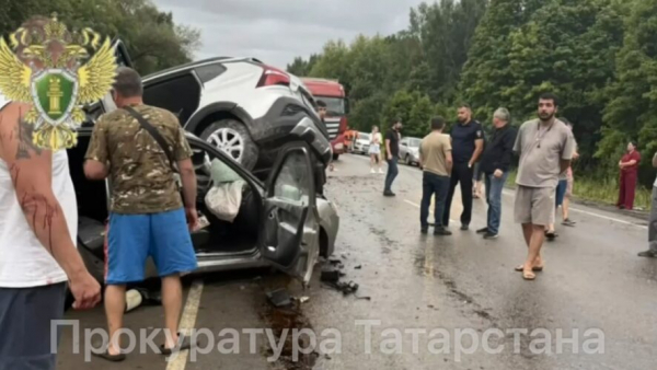 Трое человек погибли в ДТП в Верхнеуслонском районе Татарстана 12/08/2026 &ndash; Новости