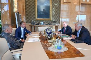 Минниханов обсудил с Тарпищевым развитие тенниса в Татарстане